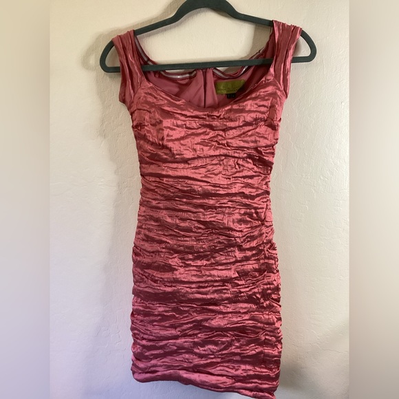 Nicole by Nicole Miller Dresses & Skirts - Rouged pink mid dress